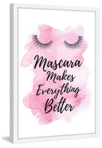Mascara Makes Pink