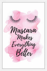 Mascara Makes Pink