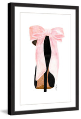 Pink Shoe Bow