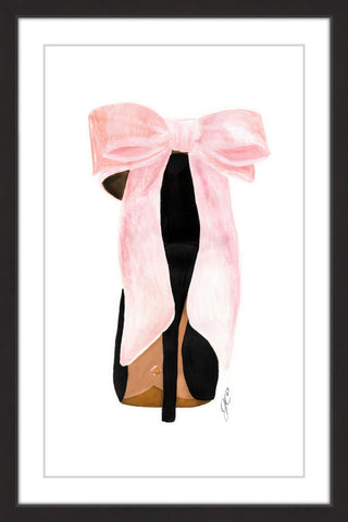 Pink Shoe Bow