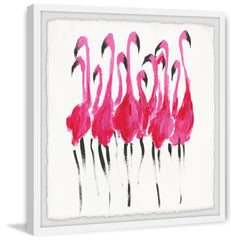Stand Straight Flamingos