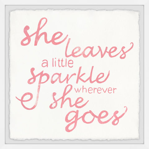 She Leaves a Little Sparkle