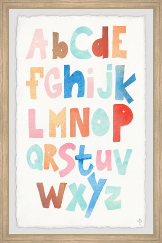 Watercolor Alphabet