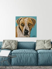 Dog Painting Lover Boy