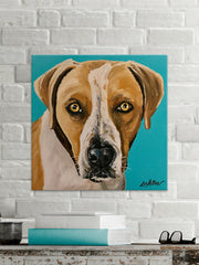 Dog Painting Lover Boy