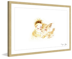 Boy and Dog Love