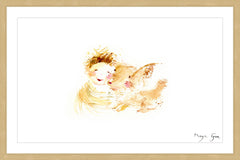 Boy and Dog Love