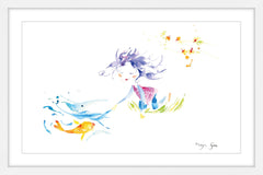 Girl and Fish