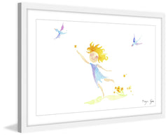 Girl with Birds