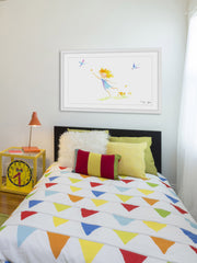 Girl with Birds