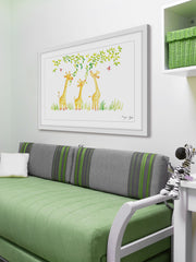Three Giraffes