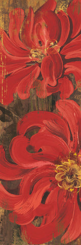 Floral Frenzy Red I