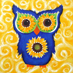 Sunflower Eyed Owl