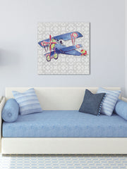 Watercolor Biplane