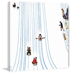 Sledding Designs in the Snow