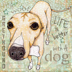 Greyhound Pop Art II