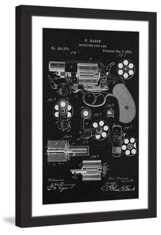 Revolver 1881 Black Paper