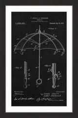 Umbrella 1912 Black Paper