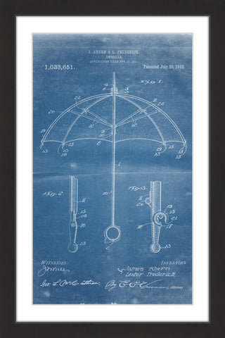 Umbrella 1912 Blueprint