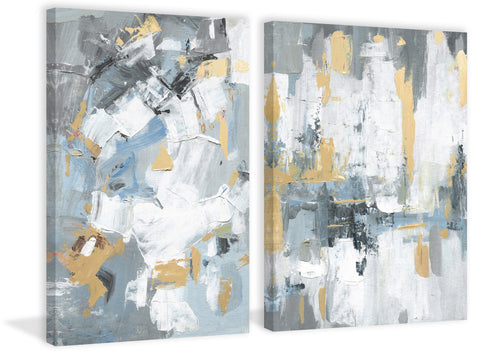 White and Creams Diptych