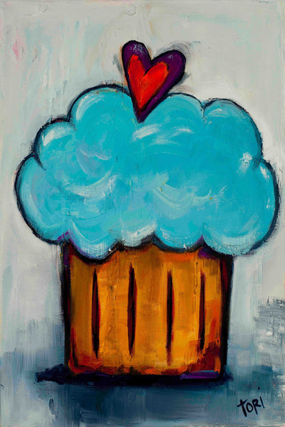 Blue Cupcake