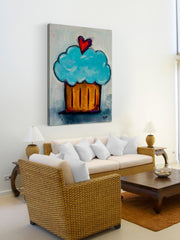 Blue Cupcake