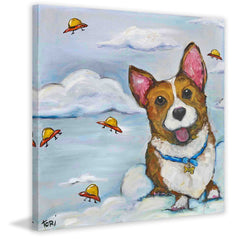 Corgi in Space