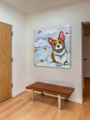 Corgi in Space
