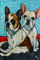Two Big Frenchies