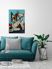 Two Big Frenchies