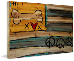 Peace Bone Flag