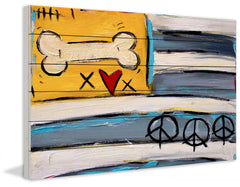 Peace Bone Flag