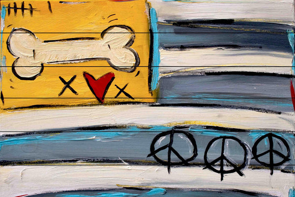 Peace Bone Flag
