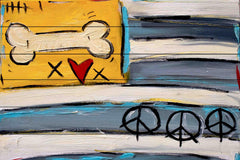 Peace Bone Flag