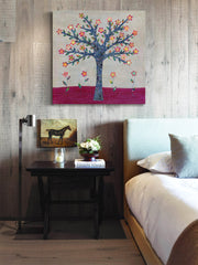 Whimsical Flower Tree
