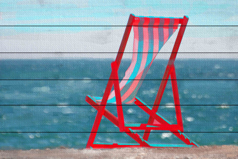 Red Beach Chair