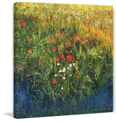 Barley and Poppies B