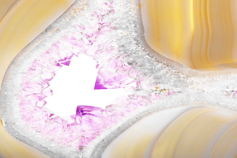 Purple Crystal Window
