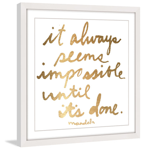 Impossible Until It’s Done