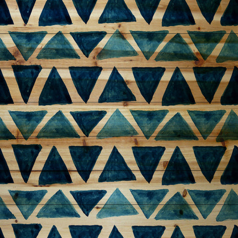 Blue Triangle Bows