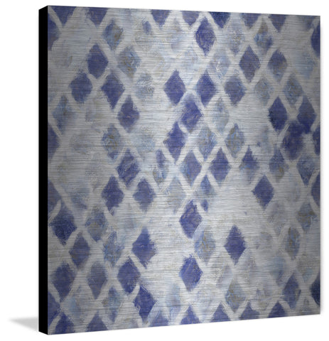 Blue and White Diamonds