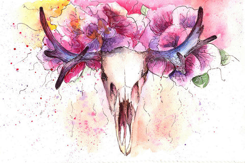 Floral Antlers