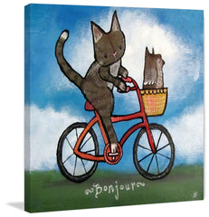 Bike Riding Cat
