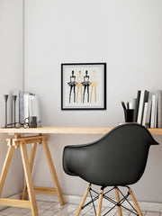 Black and Gold Silhouettes