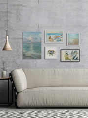 It's a Beach Vibe Pentaptych