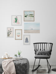 Glam at the Beach Hexaptych