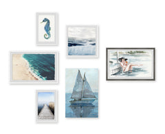 An Aqua Life Hexaptych