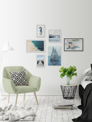 An Aqua Life Hexaptych