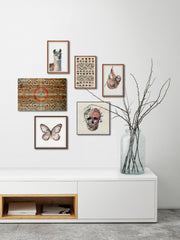 Wild Boho Hexaptych