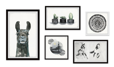 La Roue de la Vie Pentaptych